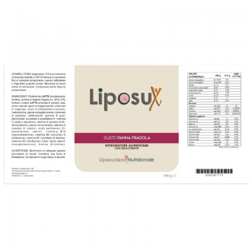 Liposux gusto panna e fragola